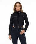 Heidi Outlet - Damar | Taillierte Kurzgeschnittene Jacke Damen