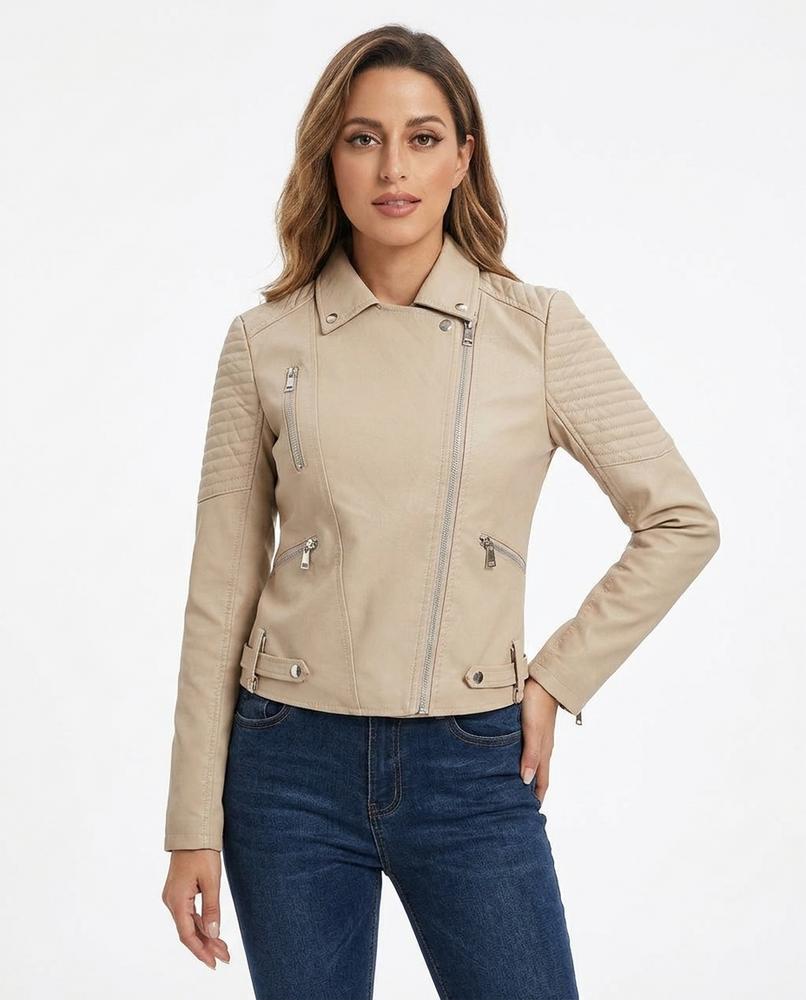 Heidi Outlet - Zevan | Taillierte Asymmetrische Jacke Damen