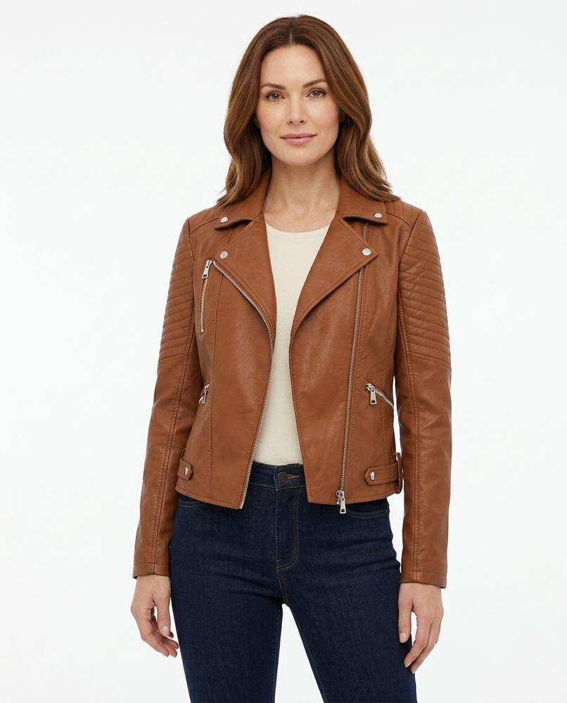 Heidi Outlet - Zevan | Taillierte Asymmetrische Jacke Damen