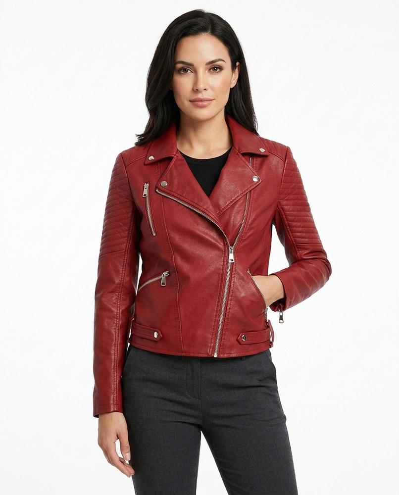 Heidi Outlet - Zevan | Taillierte Asymmetrische Jacke Damen