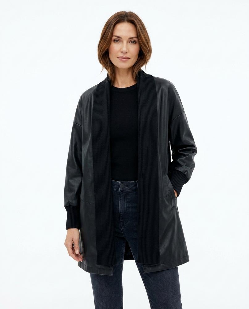 Heidi Outlet - Danal | Offener Gerippter Mantel Damen
