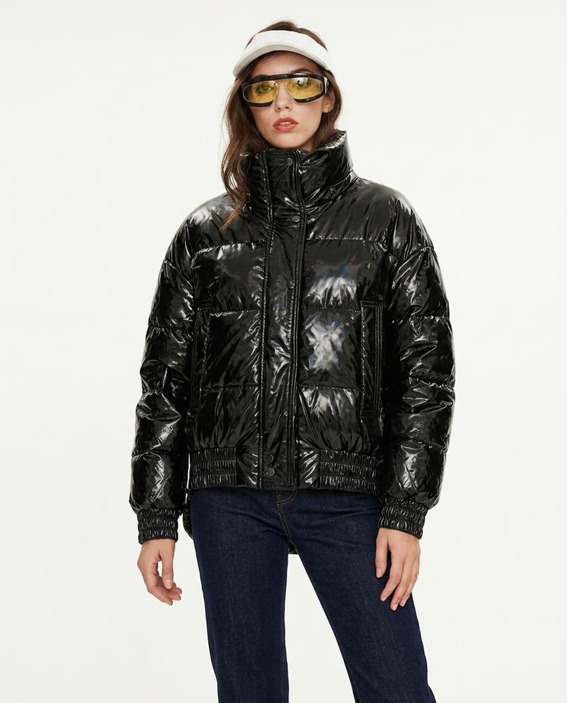 Heidi Outlet - Savan | Glänzende Gepolsterte Jacke Damen