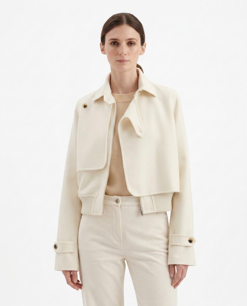 Heidi Outlet - Nolor | Kurzgeschnittene Strukturierte Jacke Damen