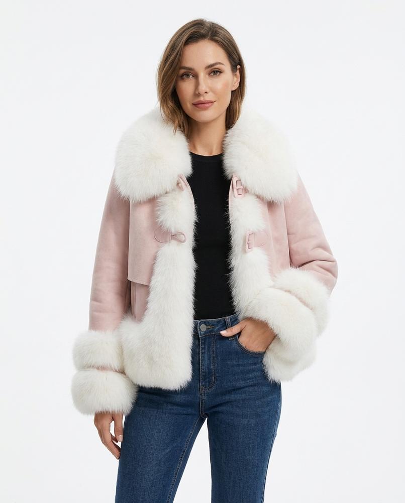 Heidi Outlet - Ladar | Pelzbesetzte Gefütterte Jacke Damen