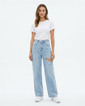 Heidi Outlet - Codar | Weitgeschnittene Zerrissene Hose Damen