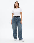Heidi Outlet - Zerel | Weit geschnittene Hoch taillierte Hose Damen