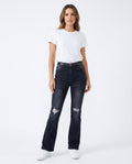 Heidi Outlet - Elren | Zerrissene Ausgestellte Hose Damen