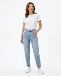 Heidi Outlet - Lyken | Konische Abgesteppte Hose Damen