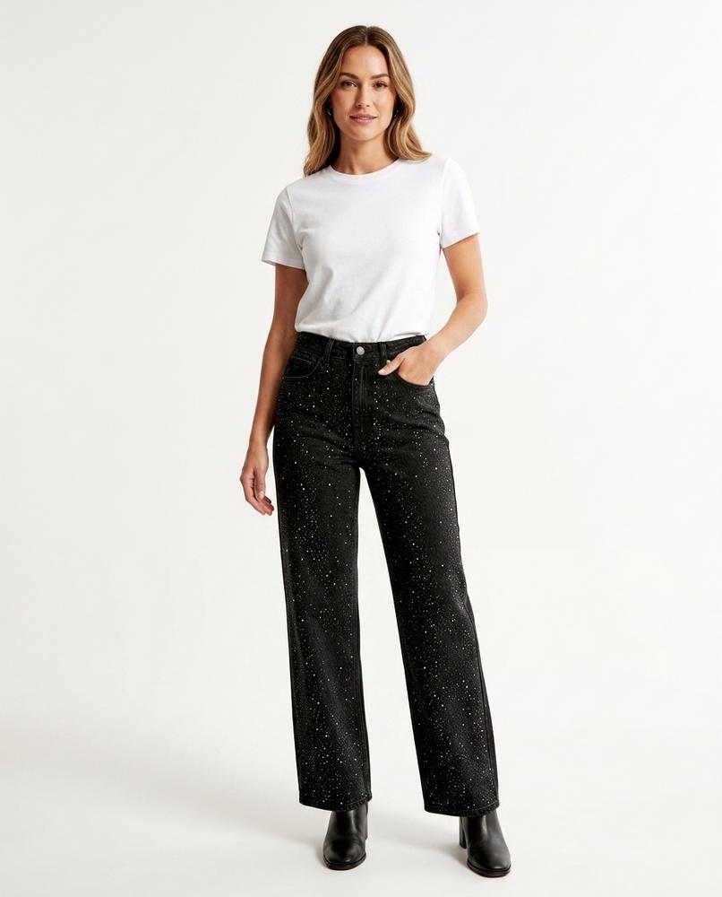 Heidi Outlet - Varon | Besetzte Gerade Hose Damen
