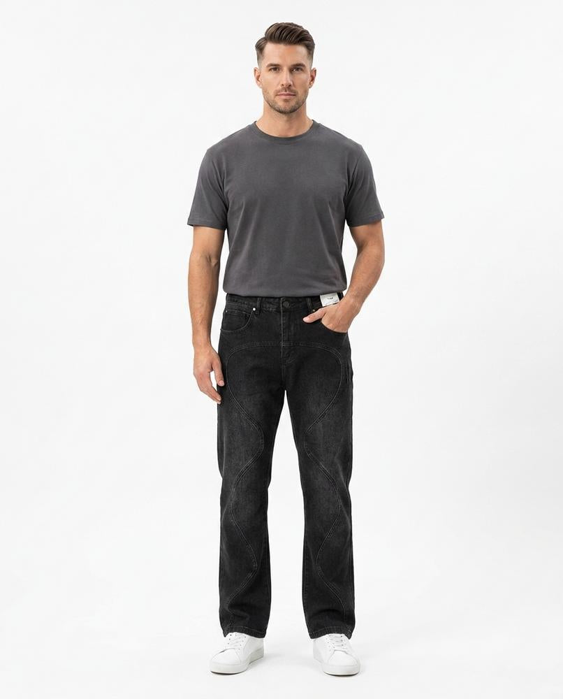 Heidi Outlet - Marel | Konturierte Gerade Hose Herren