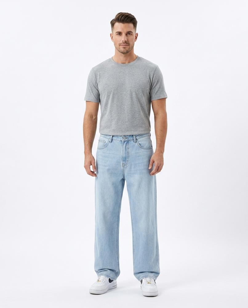 Heidi Outlet - Rilan | Weite Gerade Hose Herren
