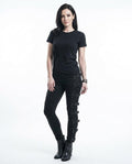 Heidi Outlet - Nivel | Schmalgeschnittene Verzierte Hose Damen