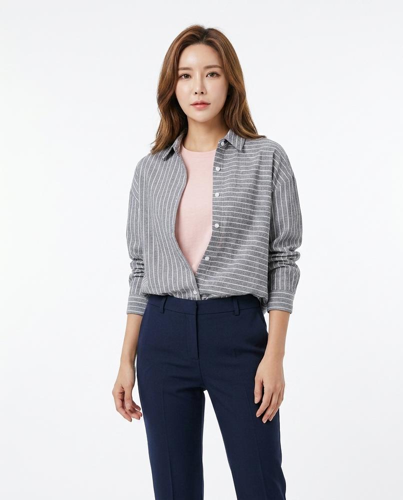 Heidi Outlet - Codan | Enganliegende Einfarbige Hose Damen