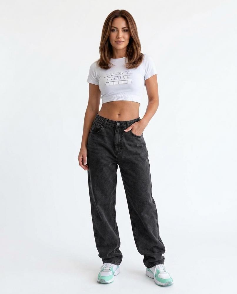 Heidi Outlet - Rolar | Locker Geschnittene Gewaschene Hose Damen