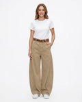 Heidi Outlet - Catal | Weitgeschnittene Gesteppte Hose Damen