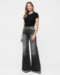 Heidi Outlet - Zavan | Farbverlaufende Ausgestellte Hose Damen