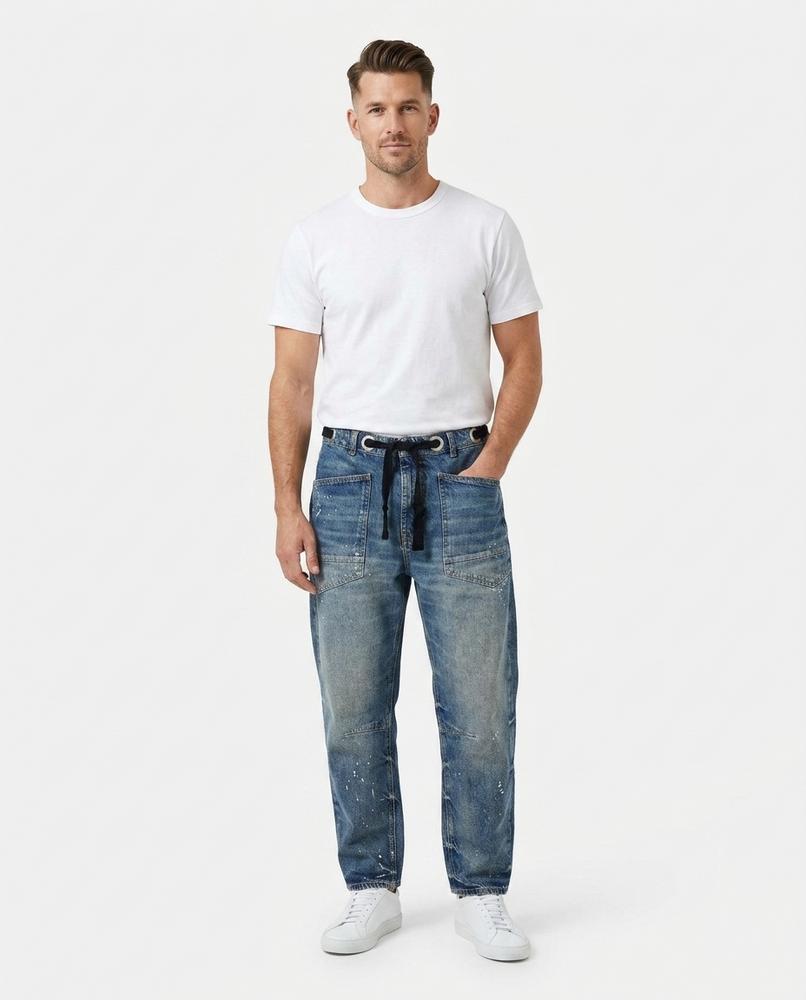 Heidi Outlet - Vilom | Lockere Gespritzte Hose Herren