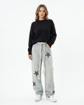 Heidi Outlet - Semer | Weitgeschnittene Geflickte Hose Unisex