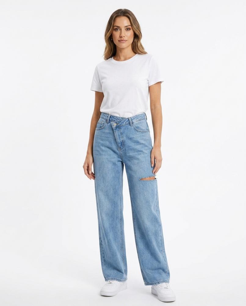 Heidi Outlet - Rokar | Asymmetrische Weite Hose Damen