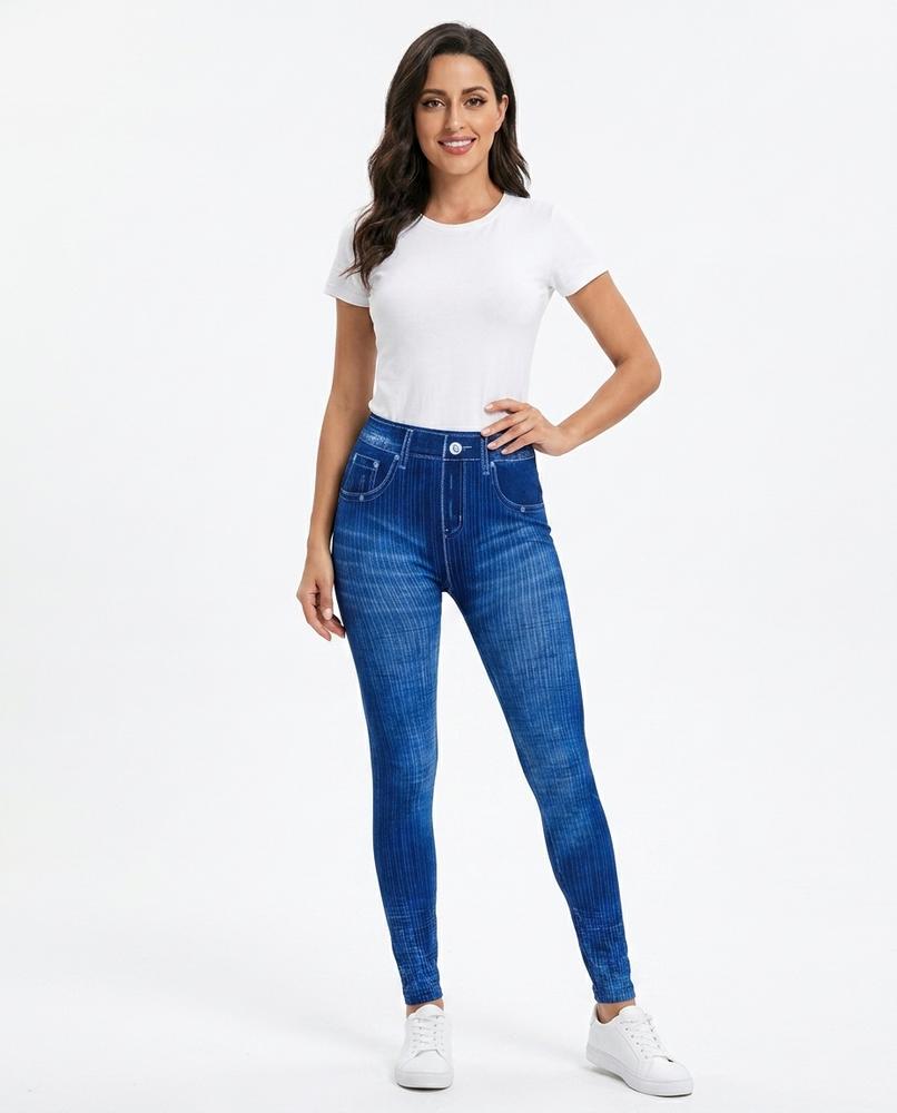 Heidi Outlet - Zelev | Gestreifte Enganliegende Hose Damen