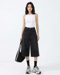 Heidi Outlet - Lomin | Weite Verkürzte Hose Damen
