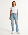 Heidi Outlet - Cosol | Zerrissene Gerade Hose Damen