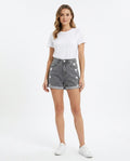 Heidi Outlet - Zatir | Bestickte Hochgeschnittene Hose Damen