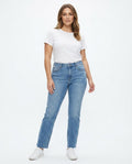 Heidi Outlet - Nisen | Gewaschene Gerade Hose Damen
