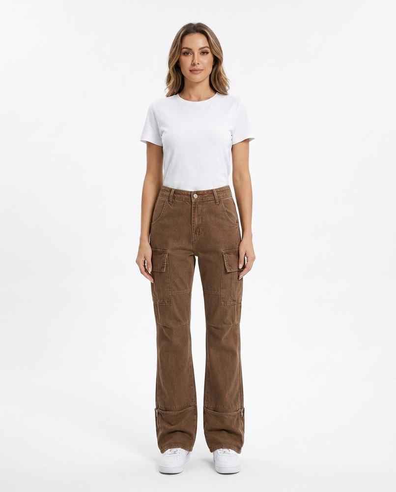 Heidi Outlet - Zeser | Aufgesetzte Gewaschene Hose Damen