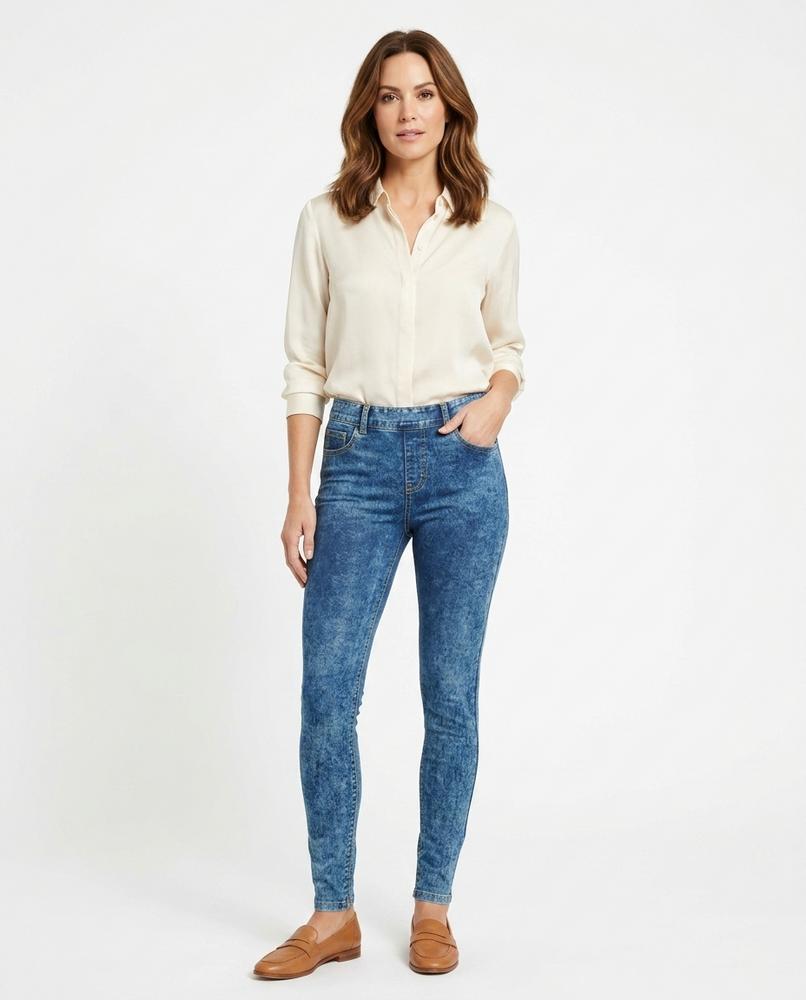 Heidi Outlet - Caken | Gewaschene Enganliegende Hose Damen