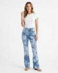 Heidi Outlet - Masol | Ausgestellte Bedruckte Hose Damen