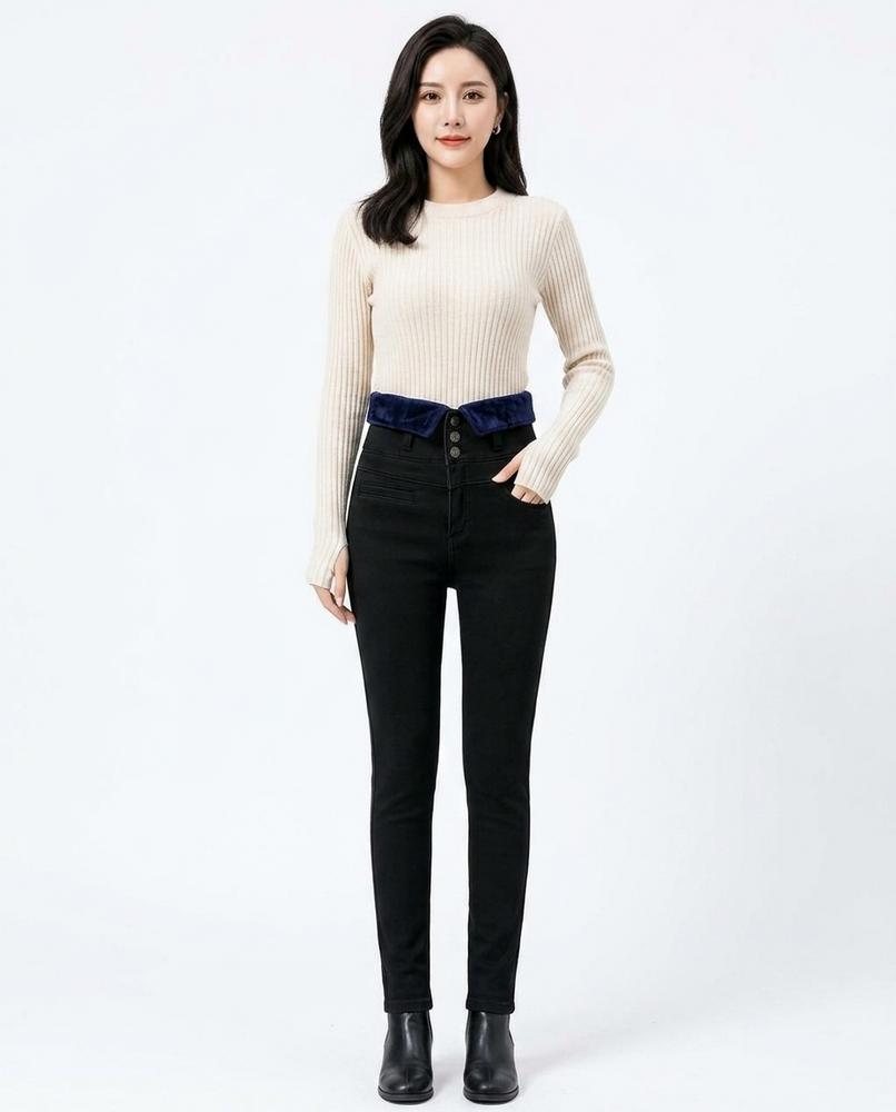 Heidi Outlet - Calor | Gefütterte Hochgeschnittene Hose Damen