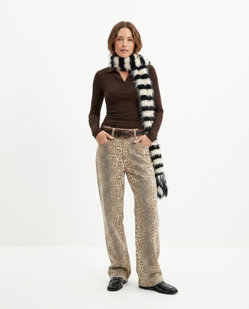 Heidi Outlet - Losel | Bedruckte Gerade Hose Unisex