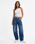 Heidi Outlet - Tanav | Weitgeschnittene Gewaschene Hose Damen