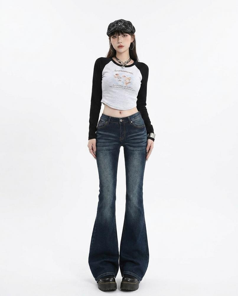 Heidi Outlet - Elmor | Ausgestellte Hüftige Hose Damen