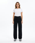 Heidi Outlet - Mavel | Hochtaillierte Weitgeschnittene Hose Damen