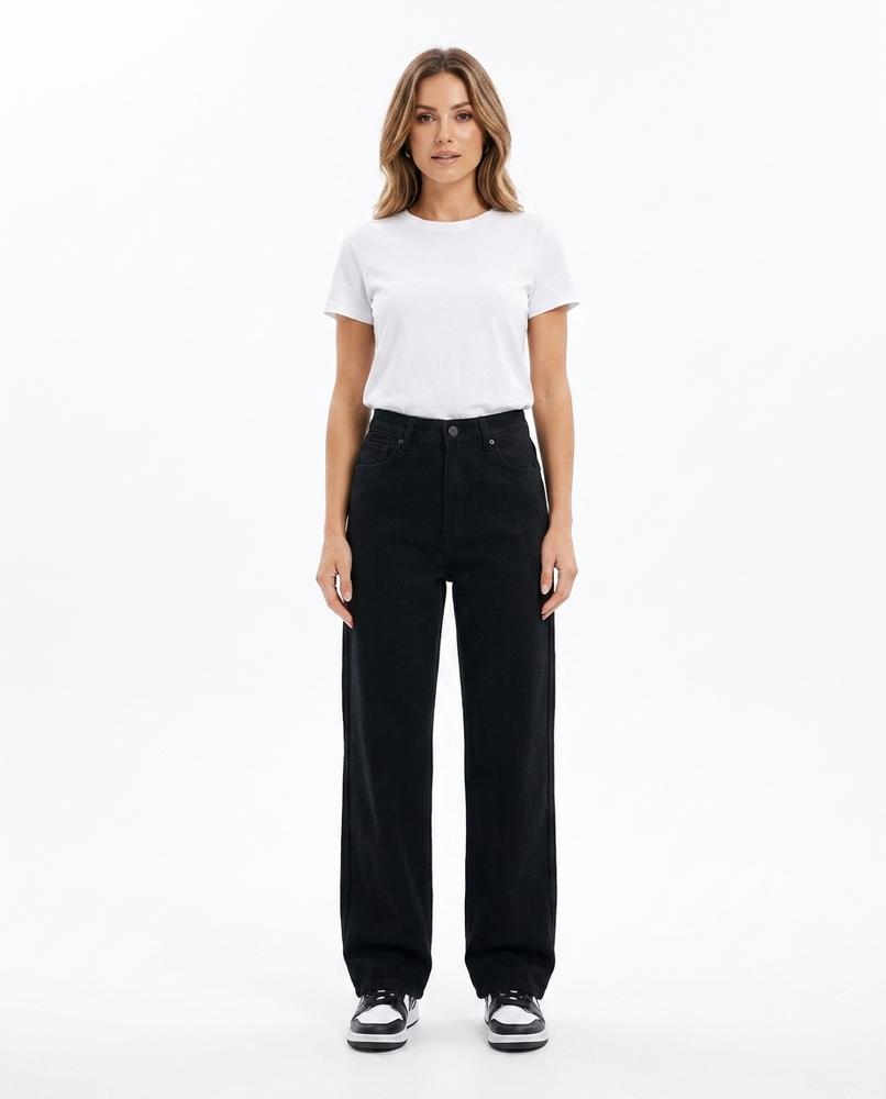 Heidi Outlet - Mavel | Hochtaillierte Weitgeschnittene Hose Damen
