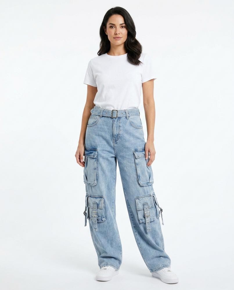 Heidi Outlet - Nekar | Weite Aufgesetzte Hose Damen