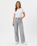Heidi Outlet - Lalan | Weitgeschnittene Helle Hose Damen