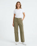 Heidi Outlet - Dahal | Taschenbesetzte Gerade Hose Damen