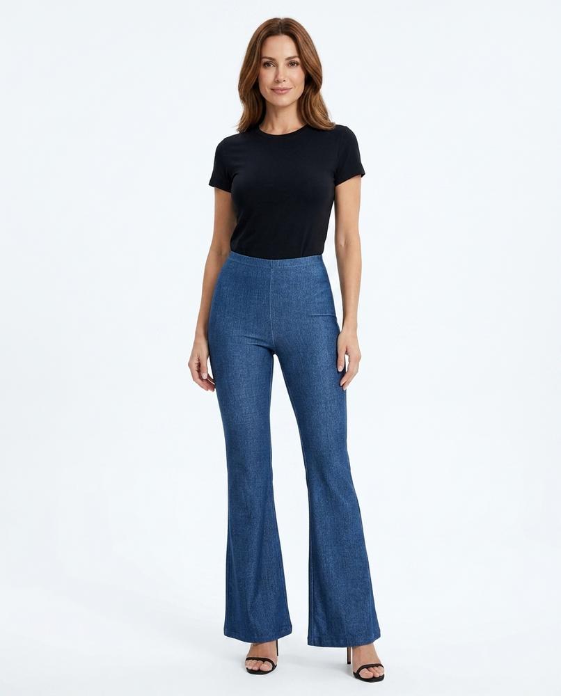 Heidi Outlet - Nosan | Ausgestellte Elastische Hose Damen
