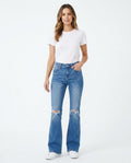 Heidi Outlet - Zasol | Ausgestellte Zerrissene Hose Damen