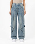 Heidi Outlet - Lymir | Weite Drapierte Hose Damen