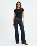 Heidi Outlet - Comel | Weitgeschnittene Tiefsitzende Hose Damen