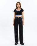 Heidi Outlet - Canor | Hochtaillierte Weite Hose Damen