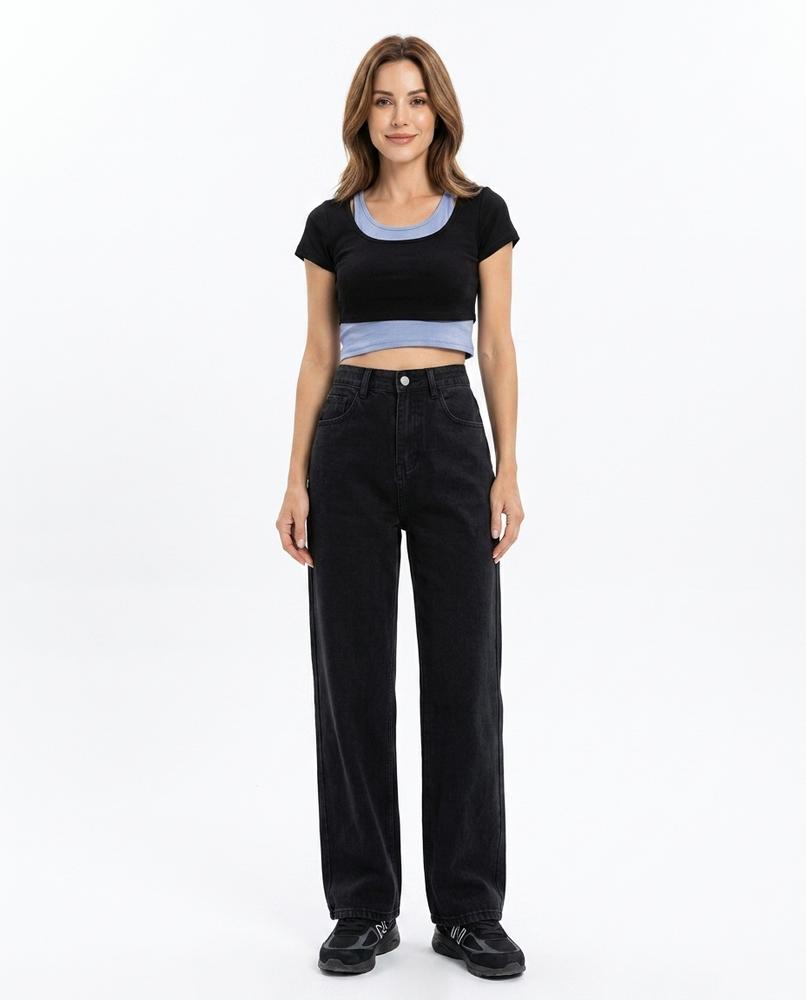 Heidi Outlet - Canor | Hochtaillierte Weite Hose Damen