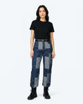 Heidi Outlet - Romar | Geflickte Gerade Hose Damen
