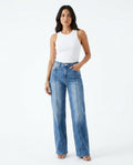 Heidi Outlet - Lator | Hochgeschnittene Weite Hose Damen
