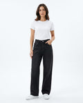 Heidi Outlet - Milan | Weitgeschnittene Hochtaillierte Hose Damen