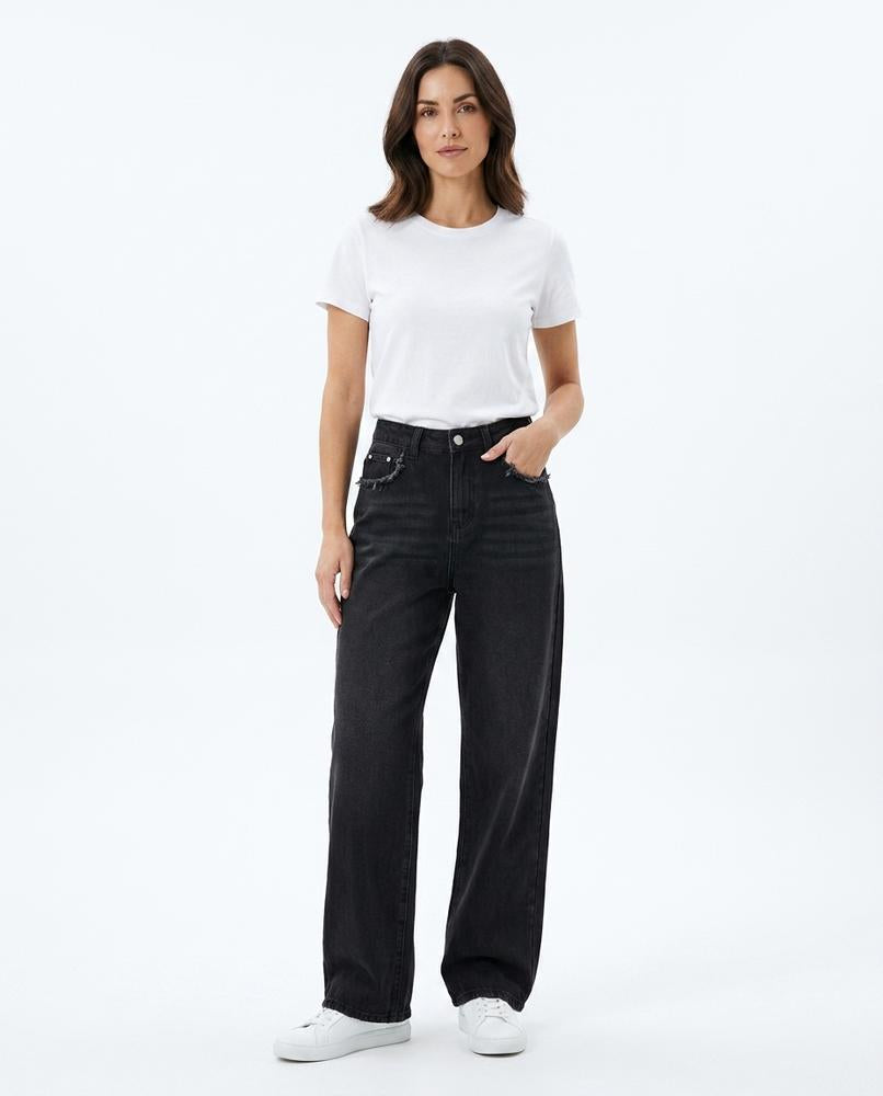 Heidi Outlet - Milan | Weitgeschnittene Hochtaillierte Hose Damen